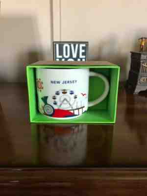 starbucks you are here collection new jersey ceramic coffee mug new with box - Sold on eBay Apr, 28th 2019 for $10.00