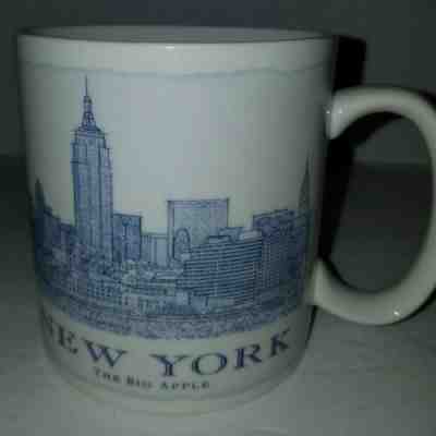 2006 Starbucks New York The Big Apple Coffee Mug Cup 18 oz Architectural Series - Sold on eBay Apr, 26th 2019 for $5.99