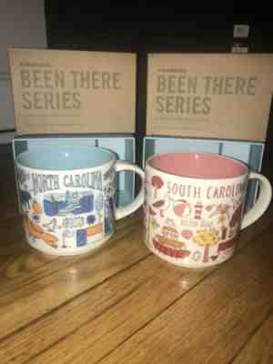 Starbucks “Been There Series” North Carolina Mug & South Carolina Mug - Sold on eBay May, 10th 2019 for $46.99