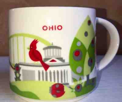 2017 STARBUCKS OHIO You Are Here Collection 14 Oz. Coffee Cup Mug - Sold on eBay May, 5th 2019 for $12.50