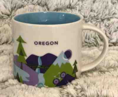 Starbucks Oregon State You Are Here Collection Coffee Mug Pacific Northwest - Sold on eBay May, 2nd 2019 for $23.95