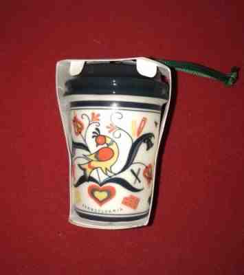 Starbucks 2017 Pennsylvania Dutch Amish Tumbler Ornament - Sold on eBay Apr, 29th 2019 for $20.00