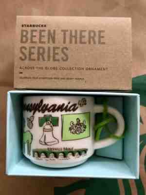 Starbucks 2oz Demitasse Pennsylvania BEEN THERE mug Ornament Mini Cup Espresso - Sold on eBay Apr, 25th 2019 for $24.95