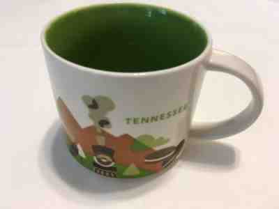 2014 Starbucks Tennessee USA Ceramic Mug 16 oz You Are Here YAH Collection - Sold on eBay May, 1st 2019 for $16.99