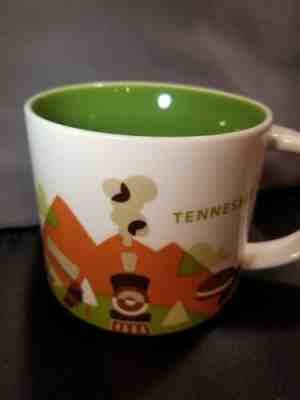 Starbucks Tennessee You Are Here Coffee Mug Cup 14 oz  Collection 2014 - Sold on eBay Apr, 30th 2019 for $10.00