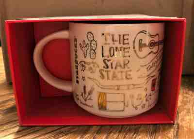 Starbucks 2018 Texas The Lone Star State Been There Series Mug NIB Ltd. Ed. - Sold on eBay May, 8th 2019 for $18.00
