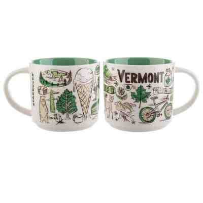 New Starbucks Vermont Been There Series Coffee Mug NIB 14 Ounce - Sold on eBay May, 1st 2019 for $19.00