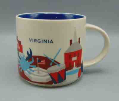 Virginia Starbucks Coffee Ceramic Mug 2015 You Are Here Collection - Sold on eBay May, 5th 2019 for $12.99