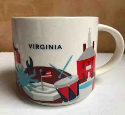 2015 Starbucks Coffee You Are Here VIRGINIA Washington 14 oz Mug Cup SKU - Sold on eBay May, 4th 2019 for $8.50