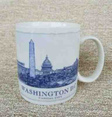 STARBUCKS Blue WASHINGTON D.C. Architectural Series Coffee Mug Cup Skyline 18 oz - Sold on eBay May, 9th 2019 for $12.99