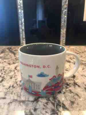 STARBUCKS YOU ARE HERE COLLECTION WASHINGTON, D.C. MUG - Sold on eBay Mar, 21st 2019 for $7.90