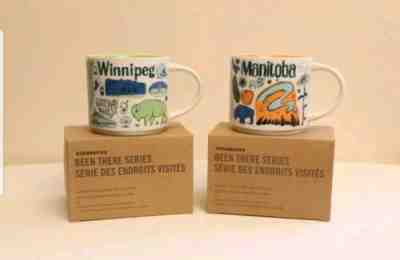 NEW Starbucks WINNIPEG and MANITOBA Been there Series MUGS.  - Sold on eBay May, 8th 2019 for $50.00