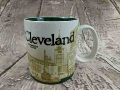 2009 Starbucks Cleveland Global Collector City Series Coffee Tea Mug Cup 16oz - Sold on eBay May, 15th 2019 for $90.00