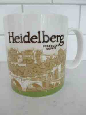 Starbucks Coffee Company 2009 Green Heidelberg Germany 16oz Mug Cup City Icon - Sold on eBay May, 15th 2019 for $32.00