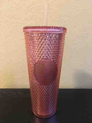 Starbucks 2019 Rose Gold Jeweled Iridescent Venti Tumbler New - Sold on eBay May, 15th 2019 for $32.00