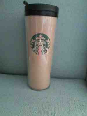 Rare 16oz Starbucks 2012 Travel Tumbler Brown Paper Bag Mermaid Logo Coffee  - Sold on eBay May, 15th 2019 for $19.99