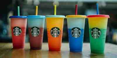 NEW Limited Time! Starbucks COLOR CHANGING Cold Cups *1 Cup*  24 oz - Sold on eBay May, 15th 2019 for $12.99