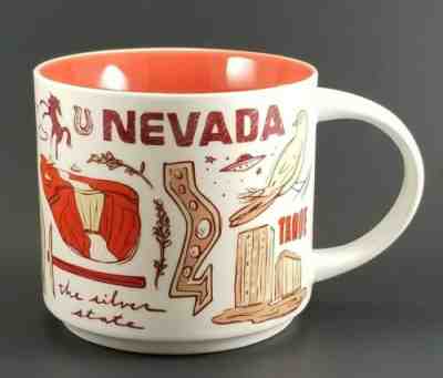 NEVADA Starbucks BEEN THERE SERIES Coffee Mug 2018 Across the Globe Collection - Sold on eBay May, 15th 2019 for $8.00