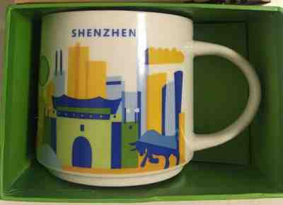 Discount! Starbucks Shenzhen Mug Cup YAH You Are Here China New Display Sample - Sold on eBay May, 13th 2019 for $39.99