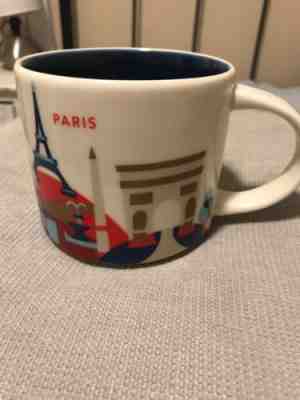 Starbucks City Mug Cup You are here Series Paris France 14oz BRAND NEW. - Sold on eBay May, 12th 2019 for $19.50