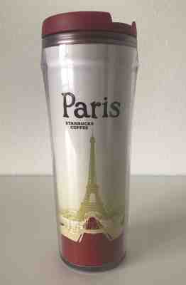 Starbucks PARIS Global Icon Travel Tumbler Mug 12 oz - Sold on eBay May, 12th 2019 for $24.50