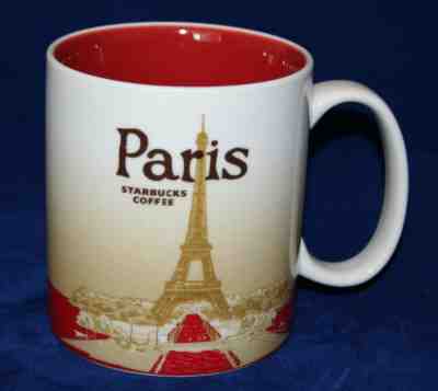 Starbucks Paris Global Icon City Collector Series Mug2012 16 oz.Rare -Discontinu - Sold on eBay May, 11th 2019 for $14.49