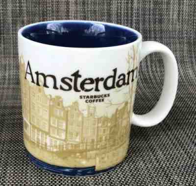 Starbucks Mug 2010 Amsterdam City Cup Collector Series - Sold on eBay May, 13th 2019 for $29.99
