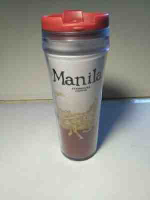 Starbucks Coffee 2008 Manila Global Icon Travel Tumbler Mug Philippines 12oz - Sold on eBay Apr, 25th 2019 for $9.99