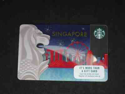 Starbucks Singapore Card (Merlion) For Collector - Sold on eBay May, 14th 2019 for $7.50