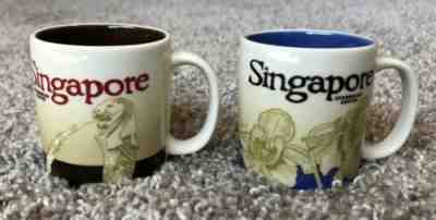 Lot of 2 Collector Series Starbucks City Collection Demitasse Mug Singapore 3 oz - Sold on eBay May, 13th 2019 for $25.00
