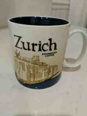 Starbucks Zurich Global Icon City Collector Coffee Mug Cup 16oz - Sold on eBay May, 14th 2019 for $15.50