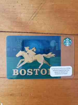 STARBUCKS GIFT CARD ORIGINAL 2013 Boston Paul Revere new pin intact - Sold on eBay May, 14th 2019 for $4.00