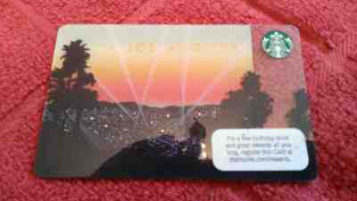 STARBUCKS 2011 Los Angeles First-Ever Gift Card NEVER USED & SHINES Free Ship - Sold on eBay May, 14th 2019 for $4.99