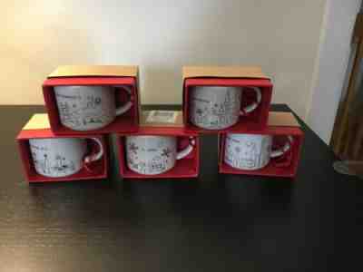 Lot of 5  oz. Xmas Ornaments NWT in Box; SF, LA, Cal., D.C., NY - Sold on eBay May, 13th 2019 for $30.00