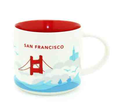 Starbucks "You Are Here" 2016 Series 14 oz Mug - San Francisco - Sold on eBay May, 8th 2019 for $11.50