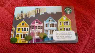 STARBUCKS San Francisco 2011 PAINTED LADIES Gift Card NEVER USED Hot Card! - Sold on eBay May, 7th 2019 for $8.26