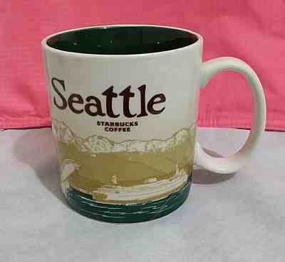 Starbucks Coffee Tea Mug Cup Collector Series Seattle 16 fl oz 2009 - Sold on eBay May, 13th 2019 for $25.00