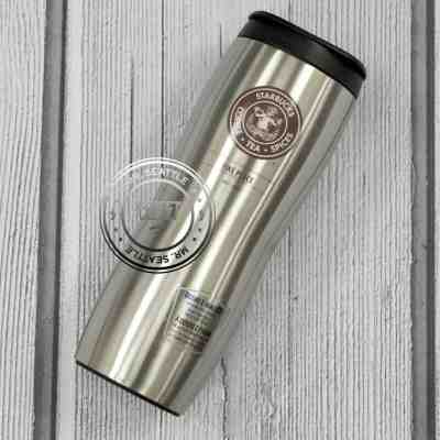 Starbucks Seattle Pike Place Concord Double Wall Stainless Steel Tumbler - Sold on eBay May, 13th 2019 for $35.50