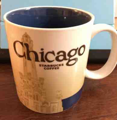 Starbucks City Mug 16 oz Chicago City Collector Series Discontinued, Rare, New!! - Sold on eBay Apr, 14th 2019 for $15.00