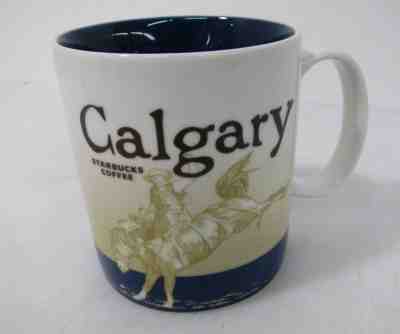 Starbucks 2009 Global Icon Calgary Coffee Mug w/ Cowboy - Sold on eBay May, 13th 2019 for $43.32