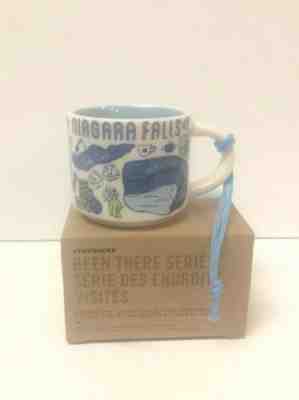 Starbucks Niagara Falls Ornament Been There Series Demitasse Mug Rare Canada NEW - Sold on eBay May, 14th 2019 for $29.99