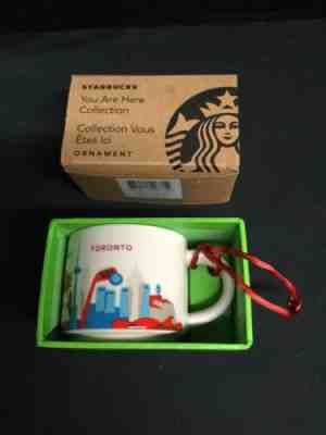 New Starbucks Toronto Been There Ornament Mini Demi Mug Canada - Sold on eBay May, 13th 2019 for $15.99