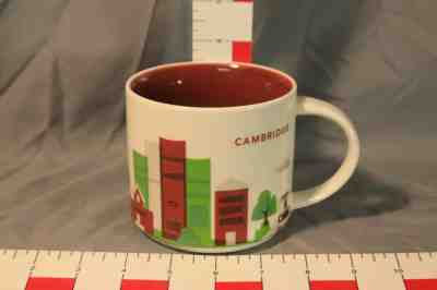 Starbucks Cambridge You Are Here Collection Coffee Tea Mug 2013 14 oz - Sold on eBay May, 12th 2019 for $7.99