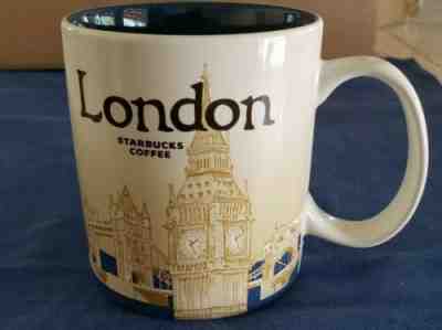 London England Collector Series Starbucks Mug 2013 16 oz Big Ben New Old Stock " - Sold on eBay Apr, 28th 2019 for $5.20