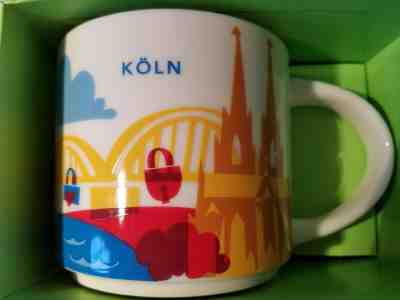 New Starbucks Koln (Cologne) Germany You Are Here Mug in Box - Sold on eBay May, 13th 2019 for $22.99