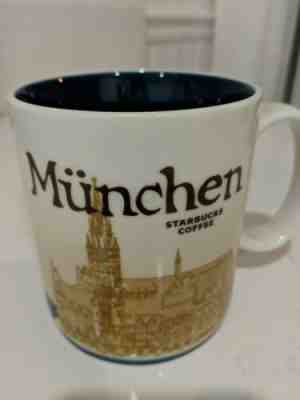 Starbucks Munchen Munich Germany Global City 16oz Coffee Mug  - Sold on eBay May, 14th 2019 for $20.49