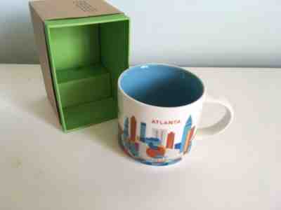Starbucks ATLANTA You Are Here Coffee Mug Cup 14 Oz Collection 2014 NIB - Sold on eBay May, 12th 2019 for $8.80