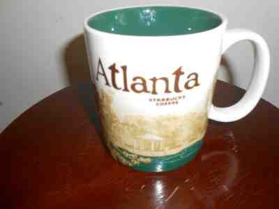 Starbucks Atlanta Collectors Series Ceramic Coffee Mug 16 fl oz EUC - Sold on eBay May, 1st 2019 for $9.99