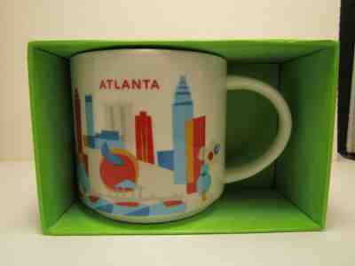 Starbucks You Are Here Collection 14 Ounce Mug Atlanta GA  - Sold on eBay Apr, 28th 2019 for $9.95