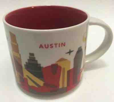 Starbucks Austin Texas Coffee Mug Cup You Are Here Collection 2015  - Sold on eBay Apr, 26th 2019 for $14.99